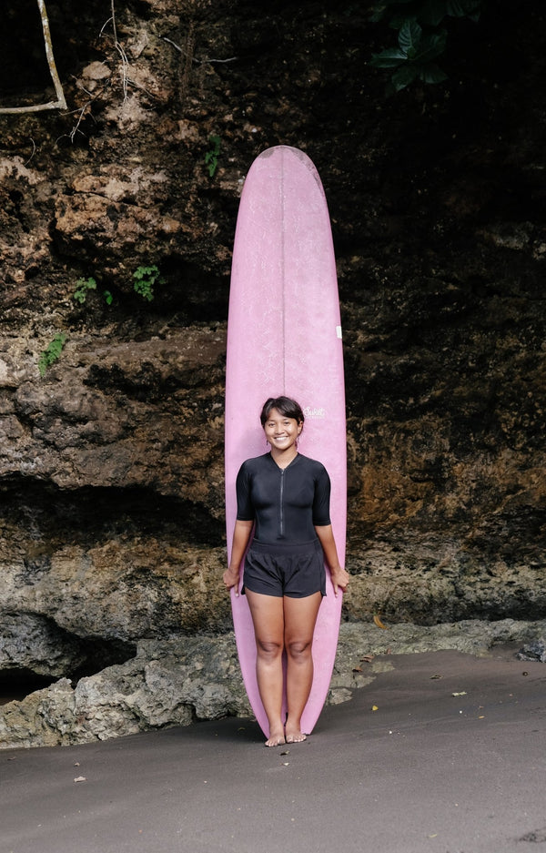 Our Inspiration: Vanya Muslim Surfer from Batukaras, who teaches English and Surf other locals girls