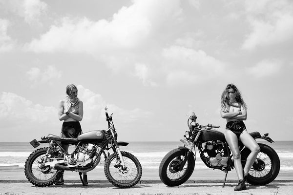 TRAVEL:Early Morning Rituals: Custom Motorbikes and Makara Wear Babes