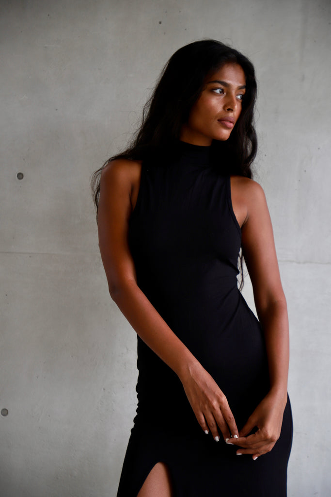 turtle neck dress black ninovino Women's Turtleneck Ribbed Long Sleeve Bodycon Winter Dresses Black-XS at Amazon Women's Clothing store