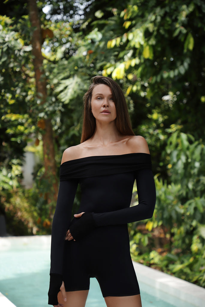 black body suit for women