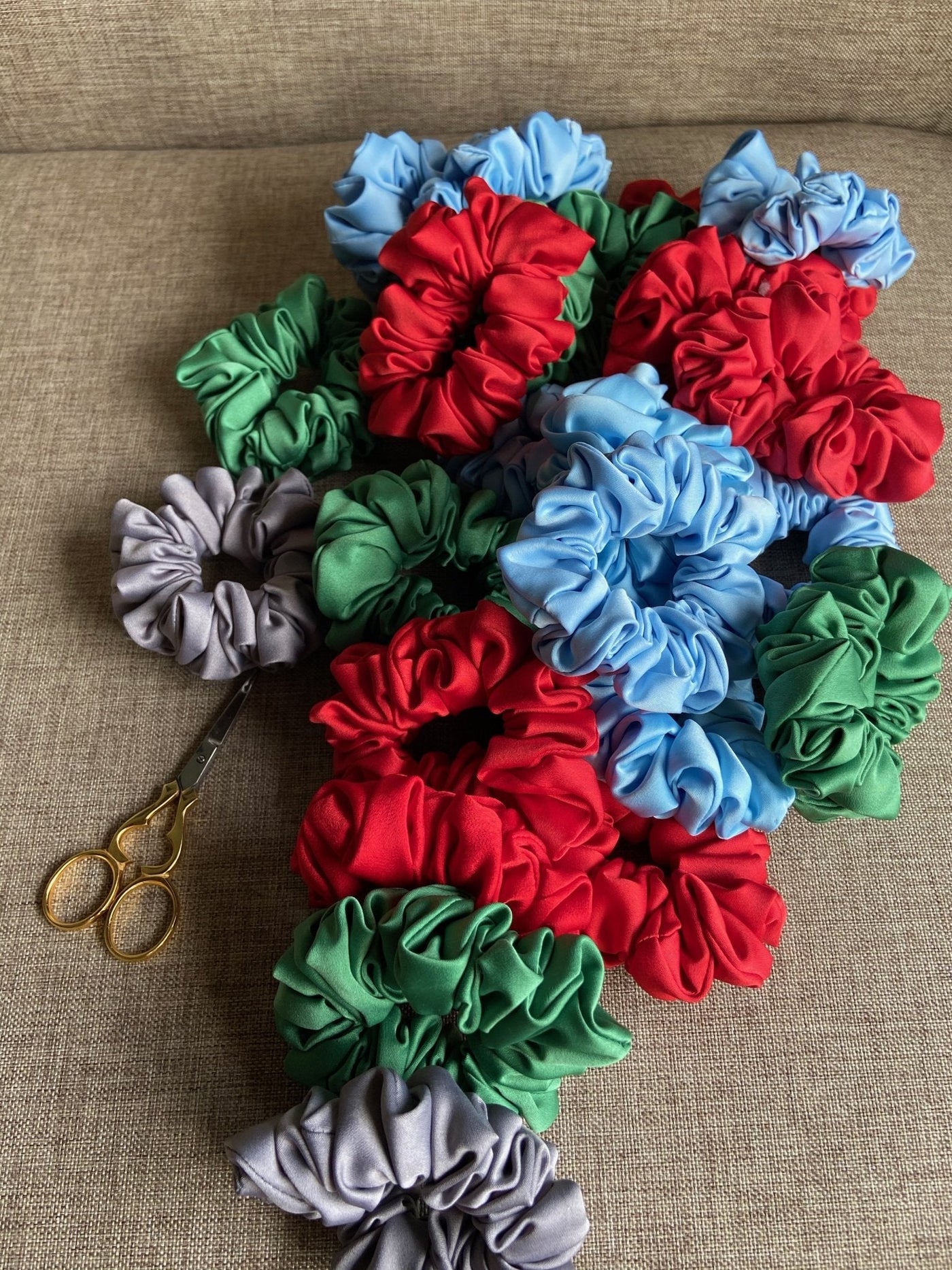 ZERO Waste Satin Scrunchies - Makara wear