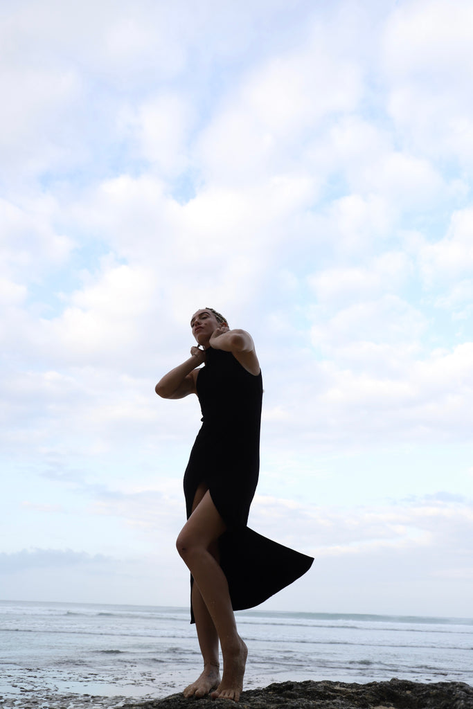 Aoi Hayami Turtle Neck Dress