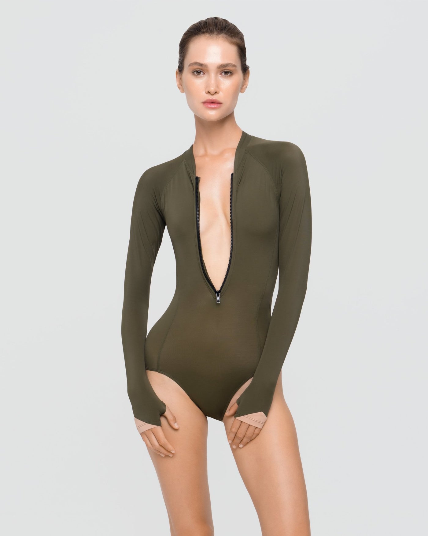 G Sleeve - Army Swimwear - Makara wear