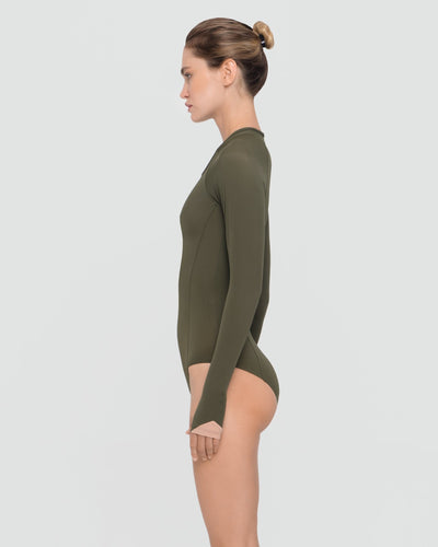 G Sleeve - Army Swimwear - Makara wear