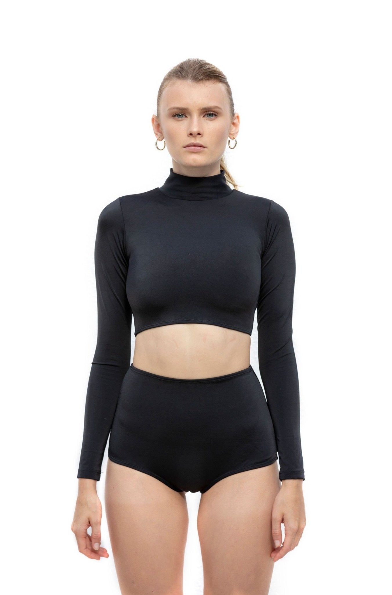 Amphitrite Long Sleeve Bikini Top – Tide Swimwear