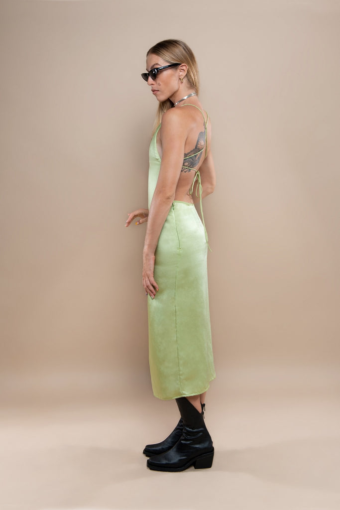 Mercury Satin Dress - Makara wear