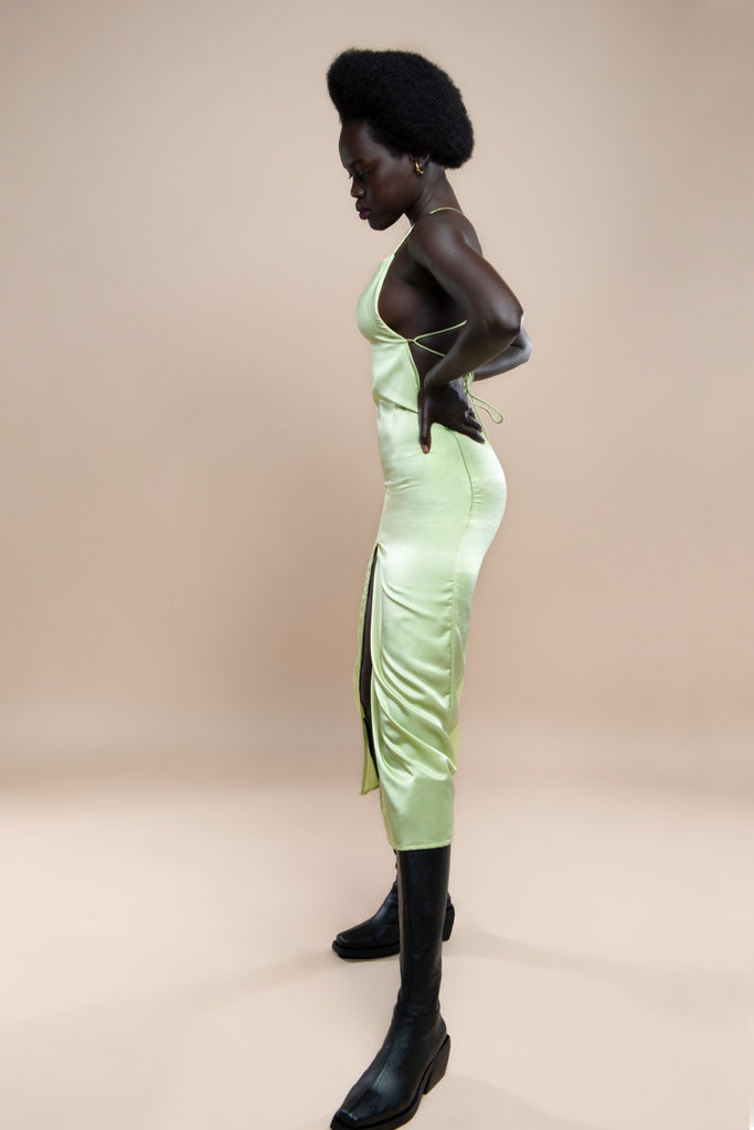 Mercury Satin Dress - Makara wear