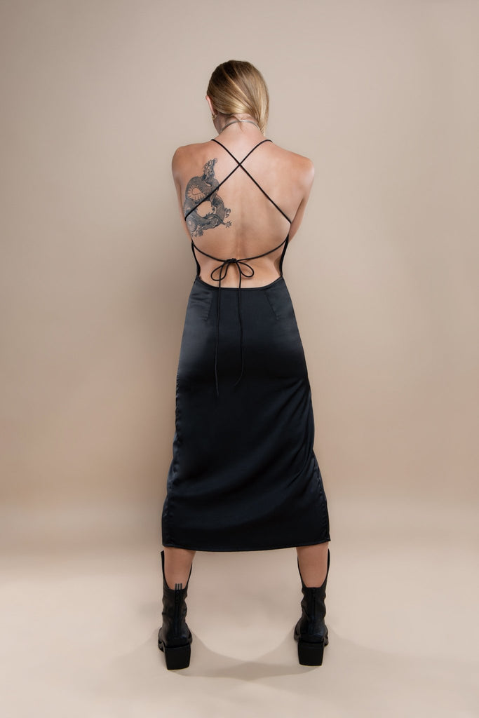 Mercury Silk Dress - Makara wear