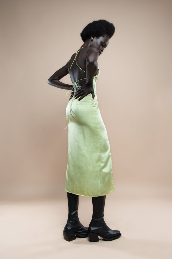 Mercury Silk Dress - Makara wear