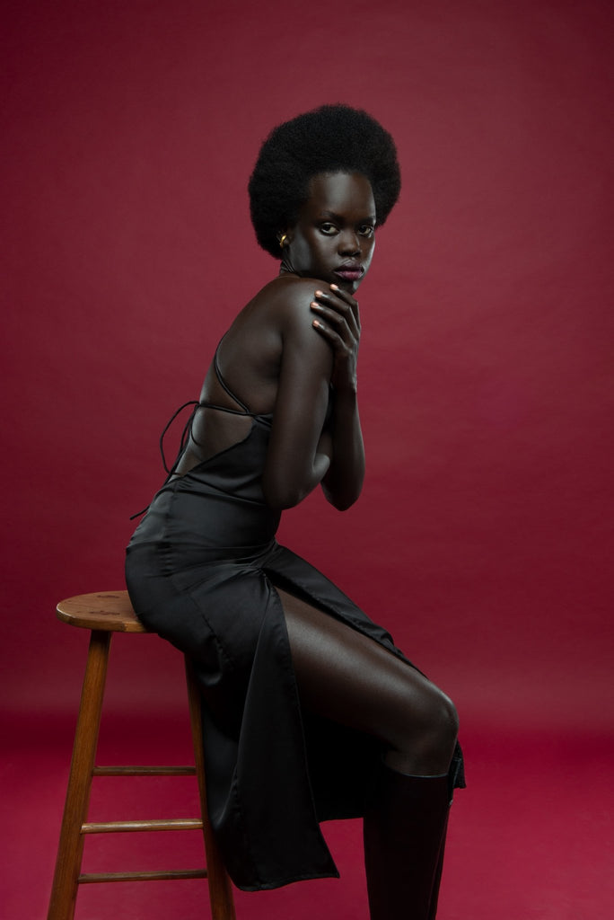 Mercury Silk Dress - Makara wear