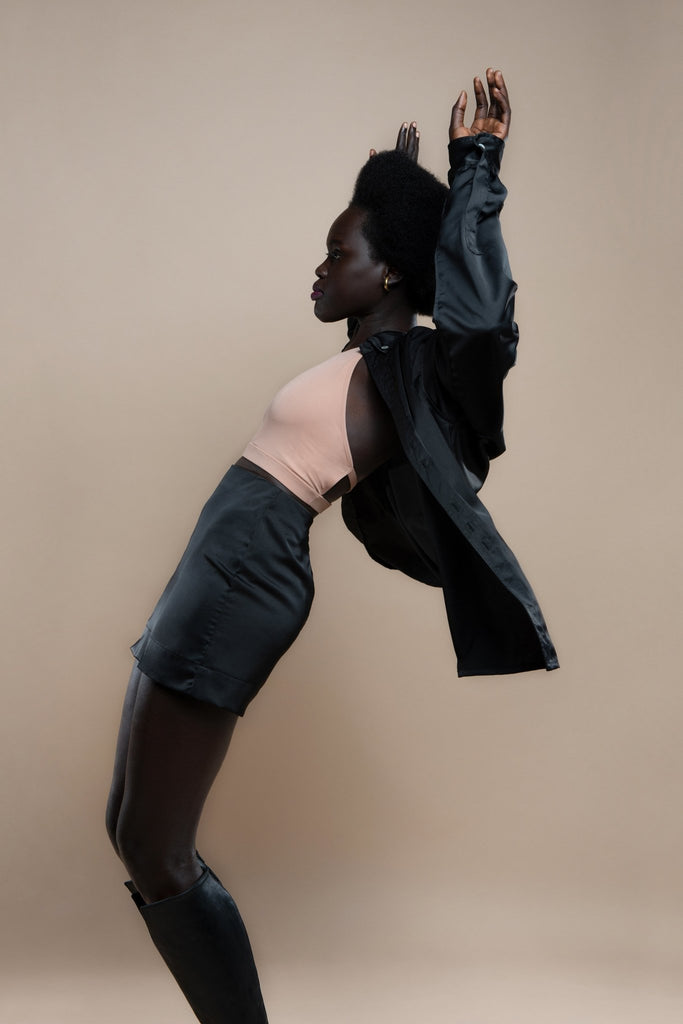 Pash Silk Oversized Shirt - Makara wear