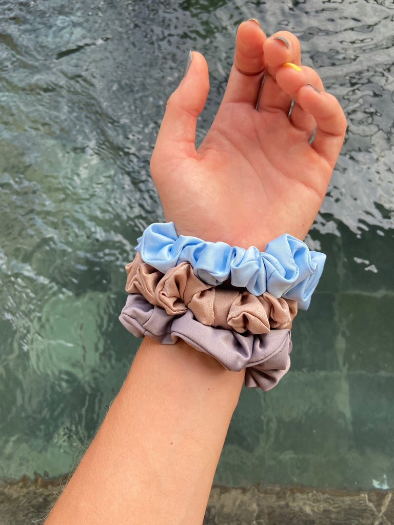 ZERO Waste Satin Scrunchies - Makara wear