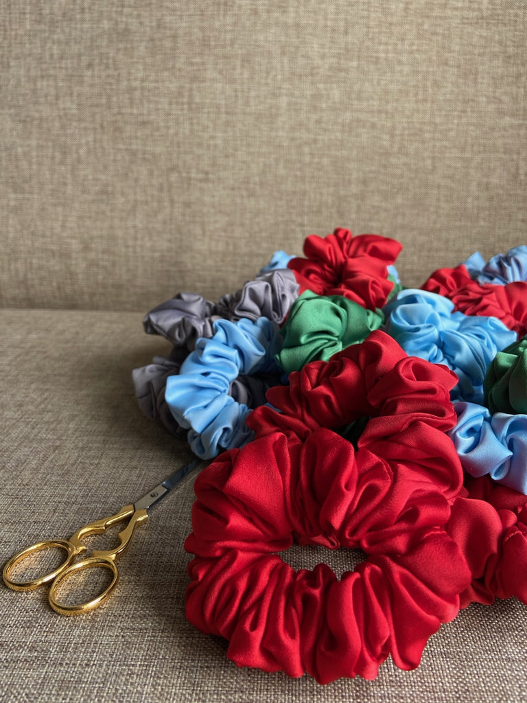 ZERO Waste Satin Scrunchies - Makara wear